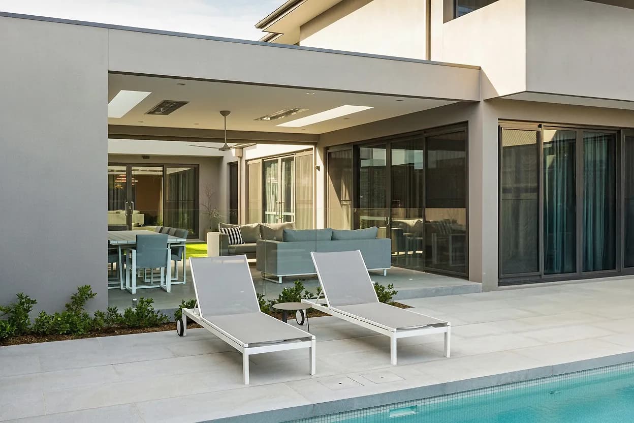 Poolside Exterior