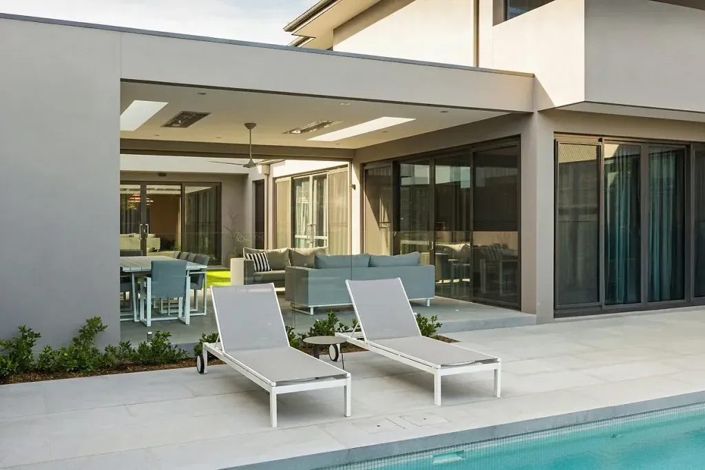 Poolside Exterior