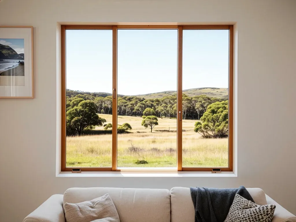Living Room - Roman Blind