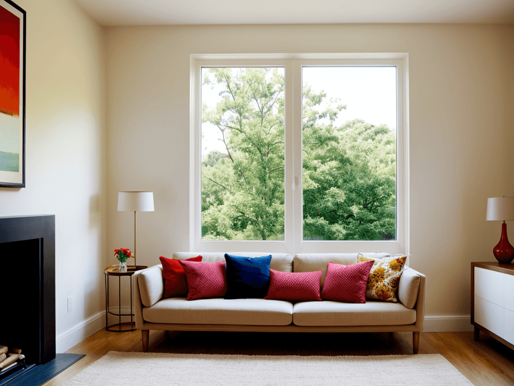 Mid Century Living Room
