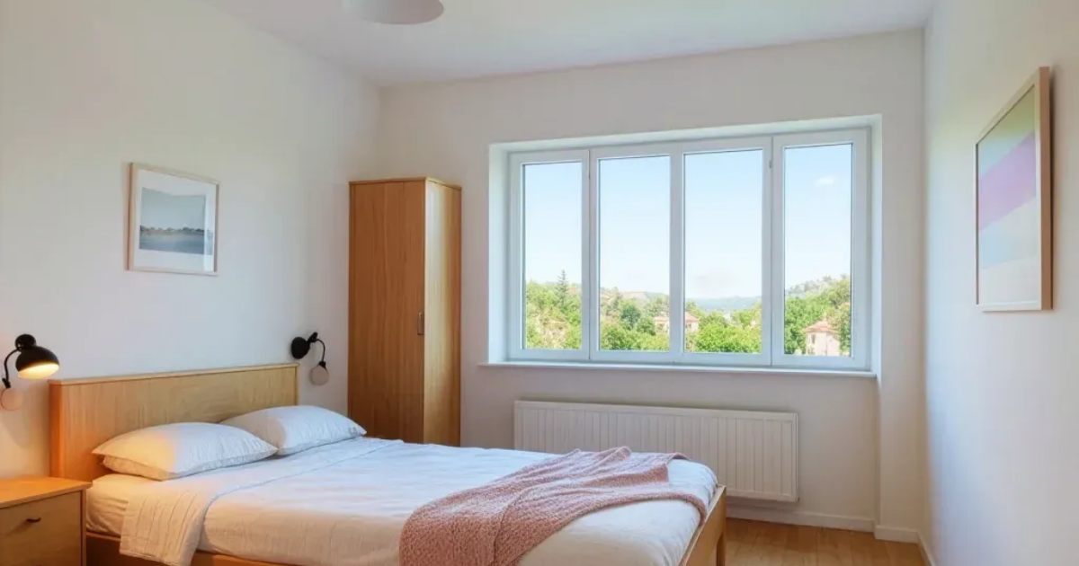 Bedroom 1 - Viewa Surface for Blinds and Doors